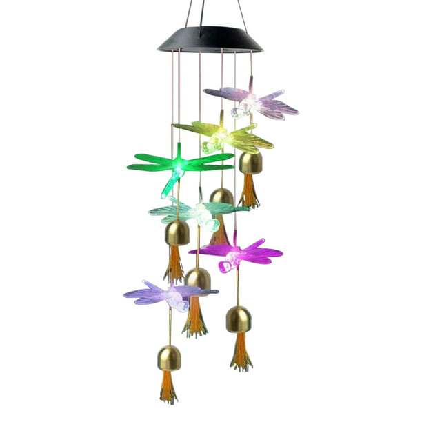 2pcs Home Hanging Accessories Bird Shaped Wind Chime for Patio Window Home 